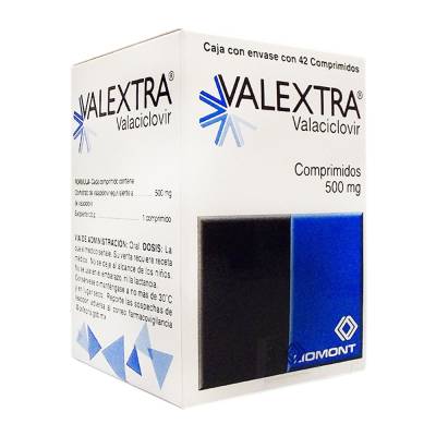VALEXTRA 500MG COMP C42 - Farmacia Mexicana Buena Salud