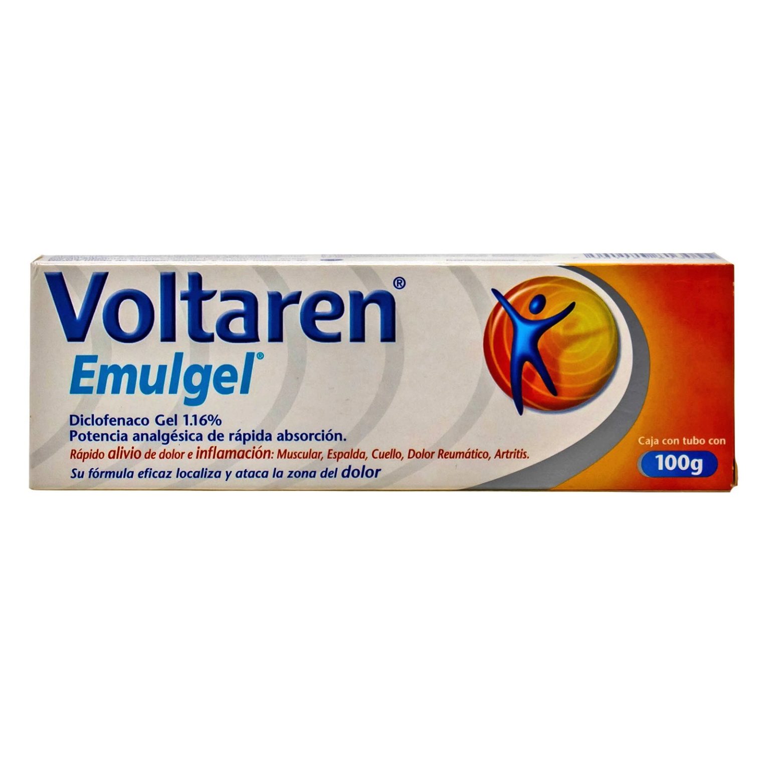 VOLTAREN EMULGEL DICLOFENACO 100 G - Farmacia Mexicana Buena Salud